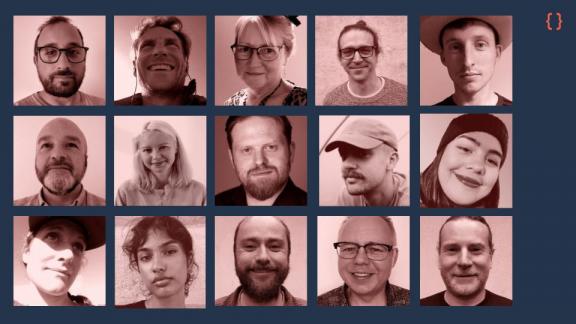 Agile collective team photo