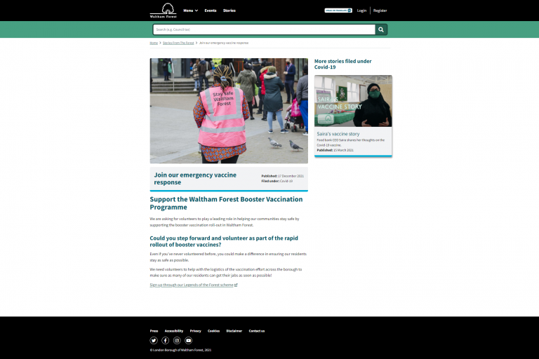 story page