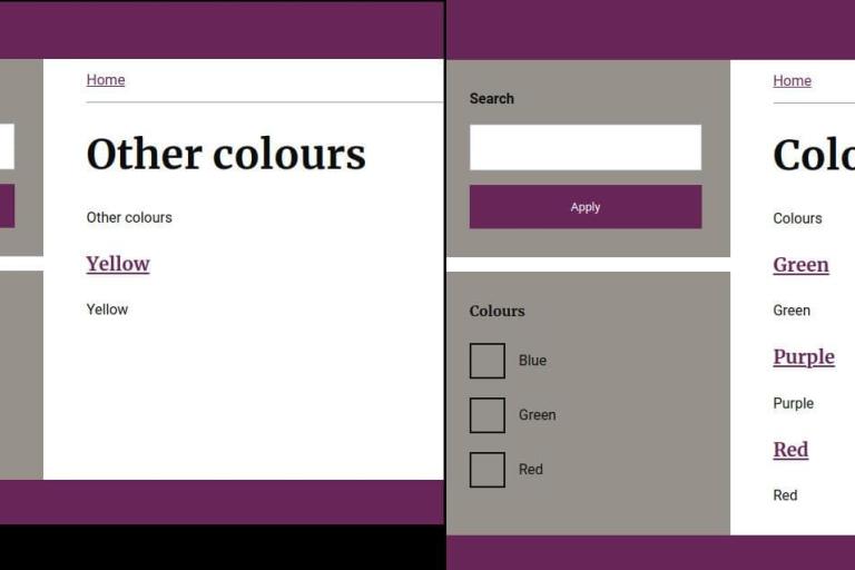 directories in microsites